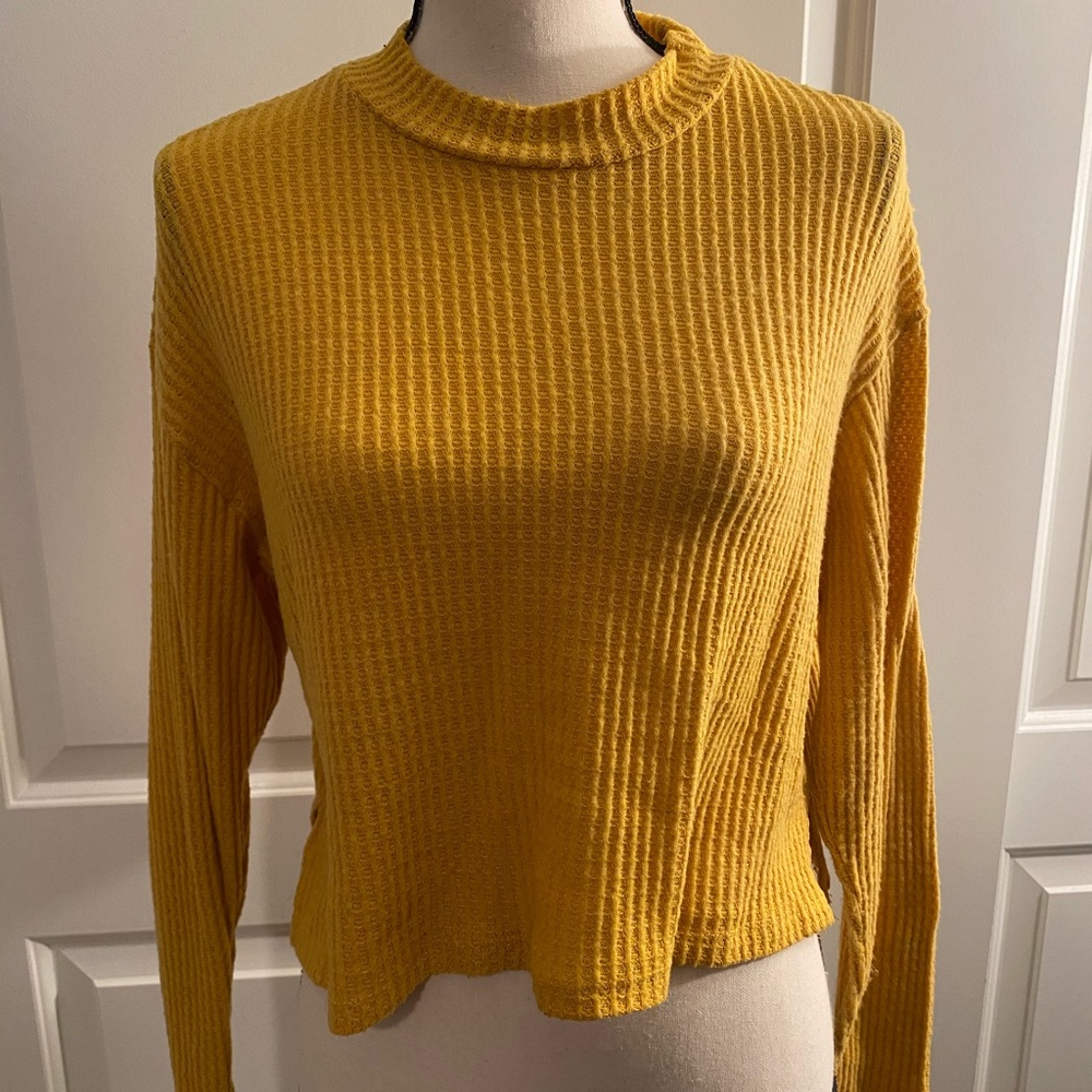 Mustard Long Sleeve Top